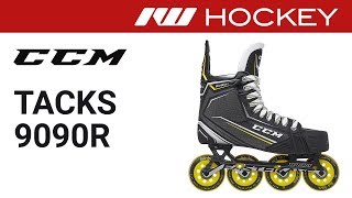 CCM Tacks 9090R Skate Review [upl. by Esoryram789]