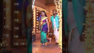 Vishnupriya BTS of Zari Zari Song  shorts trending behindthescenes [upl. by Kippar261]