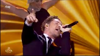 Actuación de David Bisbal en Los Goya 2024 “Mi gran noche” [upl. by Shamus]