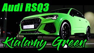 quotMINI URUSquot 💚  2020 Audi RSQ3 Sportback in Kialamy Green [upl. by Joann]