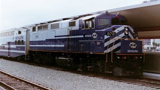 Metrolink F59PH With Their Old Ohio Brass Air Whistles Changed To P2 Horns Due To Noise Complaints [upl. by Vanni]