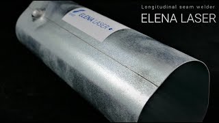 SCHNELLDORFER LASER Welding ELENA® LASER – High performance chimney pipe welder [upl. by Anir]