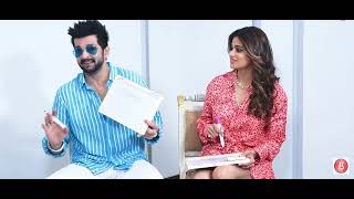 Shamita Shetty and raqesh bapat interview for song shara [upl. by Atterual648]