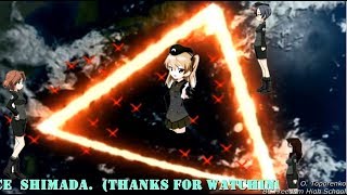 AMV Girls und Panzer Selection University Azumi Rumi Megumi Alice POWERWOLF  Fire amp Forgive [upl. by Fair283]