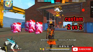 garenafreefire  G G😏un Gaming live  2 vs2  castam  videos  👿🙏🙏🙏🙏🙏🙏🙏 [upl. by Skipton]