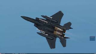 DCS World F15E AA Practice dcsworld [upl. by Radburn]