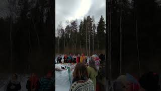 Máslenitsa el festival de primavera en Rusia [upl. by Sefton197]