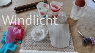 Tutorial Windlicht Filzquadrat [upl. by Jeconiah]