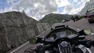 Grimsel Pass on Honda Goldwing DCT 2023 [upl. by Hyacintha]