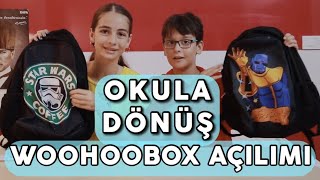 OKULA DÖNÜŞ  Woohoobox Kutu Açılımı  Kırtasiye Alışverişi [upl. by Hough]