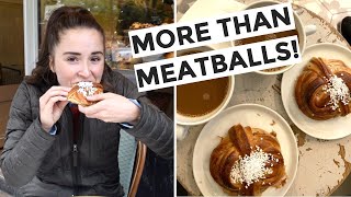 DIY SWEDISH FOOD TOUR IN STOCKHOLM – Swedish Meatballs Waffles and More Plus FIKA [upl. by Aicekan613]