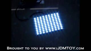 UniversalFit 90SMD LED Panel for Interior Dome Lights [upl. by Henrieta297]