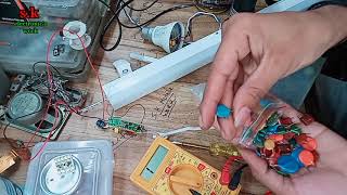 18W Led Batten Light Repair Full tutorial A to Z Fault Solution With Practically [upl. by Jeff]