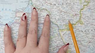 ASMR  Alytus Lithuania History amp Geography  Soft Spoken Map Tracing Google Earth 🐈‍⬛ [upl. by Ricard879]