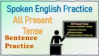 Spoken English Practice present tense gk english tense present [upl. by Malet]