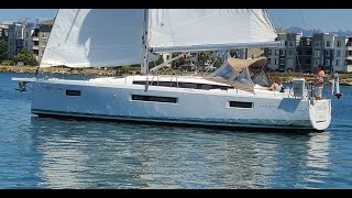 2020 Jeanneau 410Sun Odyssey Sailboat For Sale in San Diego California Video Walkthrough Review Sail [upl. by Eelrefinnej]