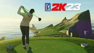 THIS NEW FANTASY COURSE IS INCREDIBLE  FCOTW 107  PGA TOUR 2K23 Gameplay [upl. by Marie-Jeanne]