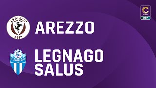 Arezzo  Legnago Salus 10  Gli Highlights [upl. by Browne]