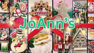 JoAnns Christmas Clearance 5060 Off Christmas Decor Shop With Me Christmas 2024 [upl. by Arlie]