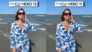 Gopro Hero 13 Black Vs Gopro Hero 11 Black Camera Test Comparison [upl. by Marchak]