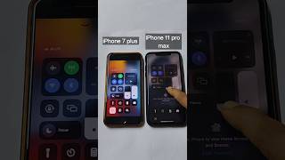 iPhone 7 plus vs iPhone 11 pro max  IPS LCD VS XDR OLED  shorts vs 11promax trending ios15 [upl. by Tristan108]