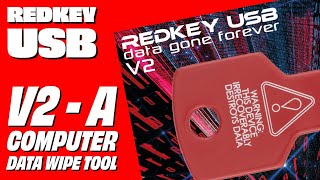 Redkey USB V2  A Computer Data Wipe Tool [upl. by Yrahca]