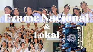 VLOG 4  Ezame Nacional amp Lokal [upl. by Nidnarb]