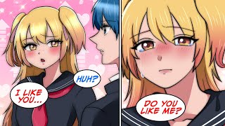 Manga Dub Im shy and a selfish madonna lied and said she liked me RomCom [upl. by Bekki]