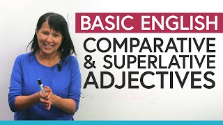 Comparative amp Superlative Adjectives in English Complete Guide [upl. by Dona85]