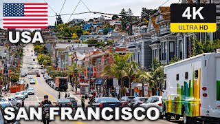 【4K】SAN FRANCISCO Walking Tour  🇺🇸 USA [upl. by Margot]