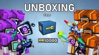 Pixelgun 3D PC Opening Chests Mesmerizing Lottery [upl. by Sahpec]