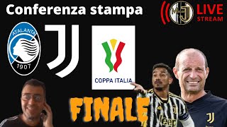 ATALANTA JUVENTUS  Conferenza stampa di Allegri e Danilo 🔴 LIVE REACTION [upl. by Segalman]