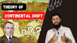 Theory Of Continental Drift Explained in 5 minutes  Urdu  Hindi [upl. by Ludlew]