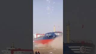 ⚓️🚢 barcos ship airbag launching contruction [upl. by Kynan]