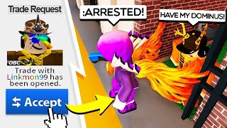 ARRESTING THE RICHEST PLAYER IN ROBLOX JAILBREAK 10 MILLION ROBUX [upl. by Fara]