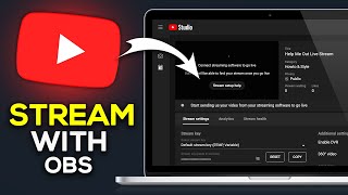 How To Stream On Youtube With Obs  Easy Guide [upl. by Selry109]