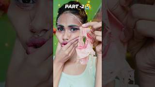 FEVICOL Peel off Mask 😰Remove 🤯ll hack shorts makeup youtubeshorts [upl. by Otsuaf771]