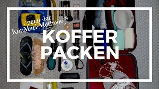 Koffer packen nach KonMariMethode™  Handgepäck [upl. by Thorpe858]