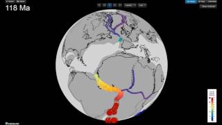 Pangeas Triassic to Cenozoic rifts from 240 Ma to present [upl. by Rebeh]