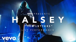 Halsey  100 Letters Vevo Presents [upl. by Nilrac469]