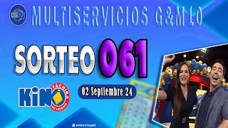 Sorteo 061 Kino Táchira fecha 02 Septiembre 2024 [upl. by Eivad]