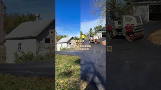 Beautiful farmette gets a new asphalt driveway asphaltpavement asphaltrepair decorativeasphalt [upl. by Geier713]