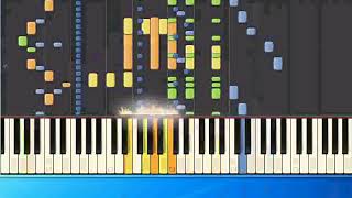 Spiller  Groovejet mh Piano Tutorial Synthesia [upl. by Mcneely643]