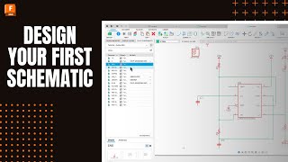 Fusion HowTo Design Your First PCB Schematic  Autodesk Fusion 360 [upl. by Lertnom]