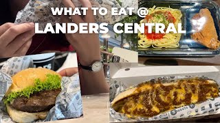 What To Eat At Landers Central  Landers Food Trip [upl. by Player]