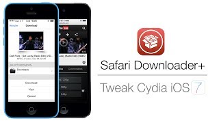 Safari Downloader  Télécharger des fichiers depuis Safari sous liOS 7 [upl. by Nalak]