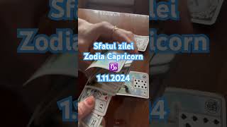 Sfatul zileizodia Capricorn ♑️tarot horoscop zodie cariera dragoste capricorn [upl. by Nwahsud]