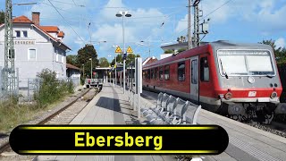 SBahn Station Ebersberg  Munich 🇩🇪  Walkthrough 🚶 [upl. by Corenda902]