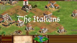 Age of Empires II Forgotten Empires Italians [upl. by Eiramoj]