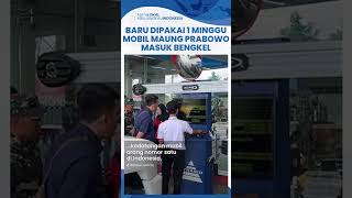 Mobil Maung Kepresidenan Prabowo Masuk Bengkel Padahal Baru Dipakai 1 Minggu Ini Penjelasannya [upl. by Valda]